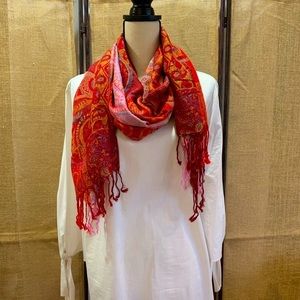 Paisley Shawl/Wrap- Multicolor